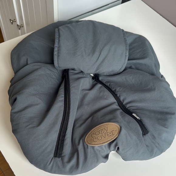 Gray Cozy Cover Infant Car Seat Cover - Picture 1 of 6